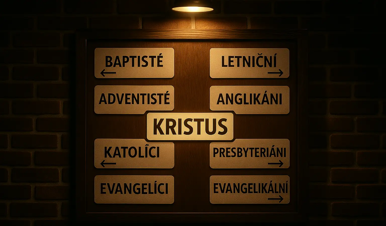 Jak se vyznat v tolika církvích? Hledání není o dokonalé značce, ale o živém Kristu